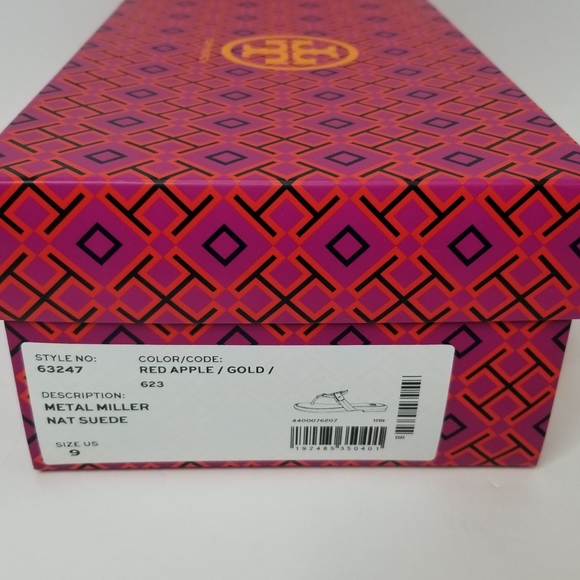 🌻HP🌻Tory Burch Metal Miller Nat Suede ✨🌟💫🌻 - Picture 7 of 16